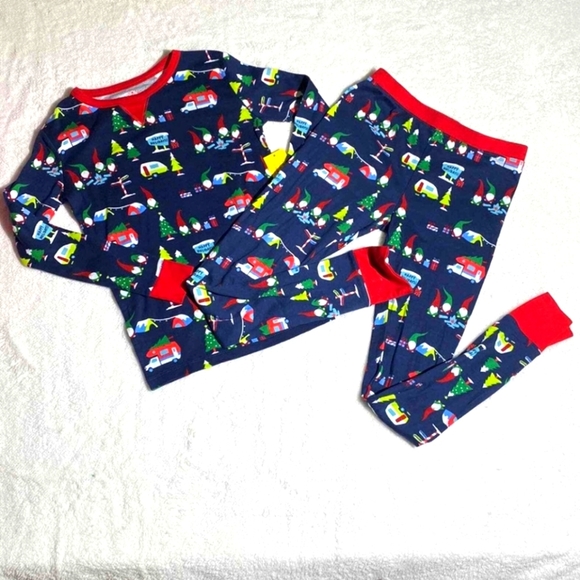 Special listing Christmas Gnome pajamas bundle size kids 8 and 3t - Picture 5 of 6